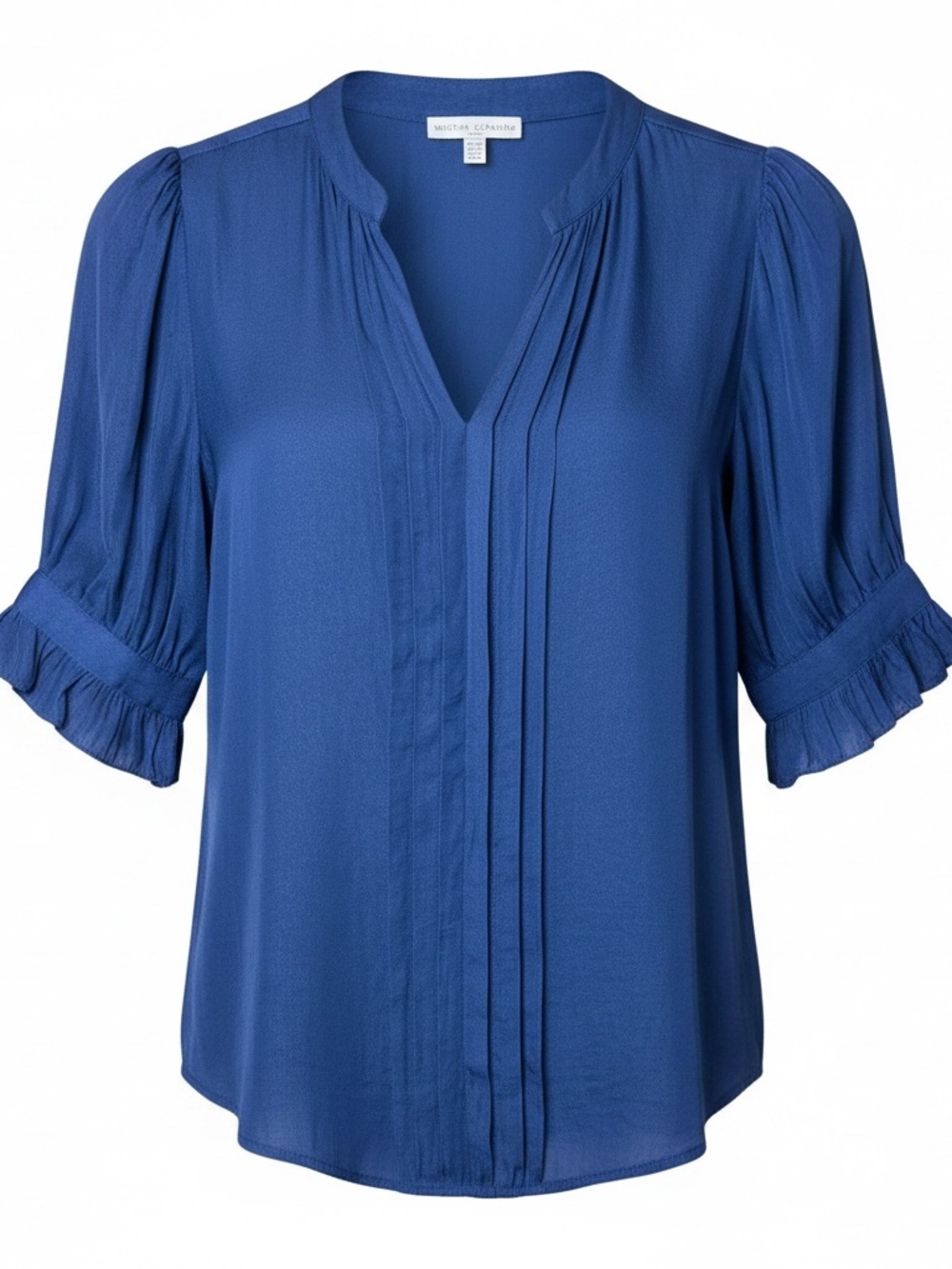 Madewell Pintuck V-Neck Blouse